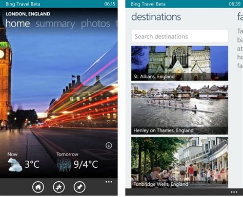 Microsoft Launches Bing Travel .